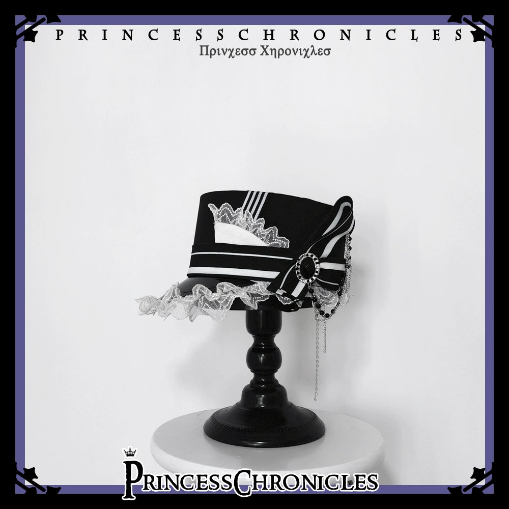 Princess Chronicles~Fancy Trick~Retro Ouji Lolita Hat Accessory 57  