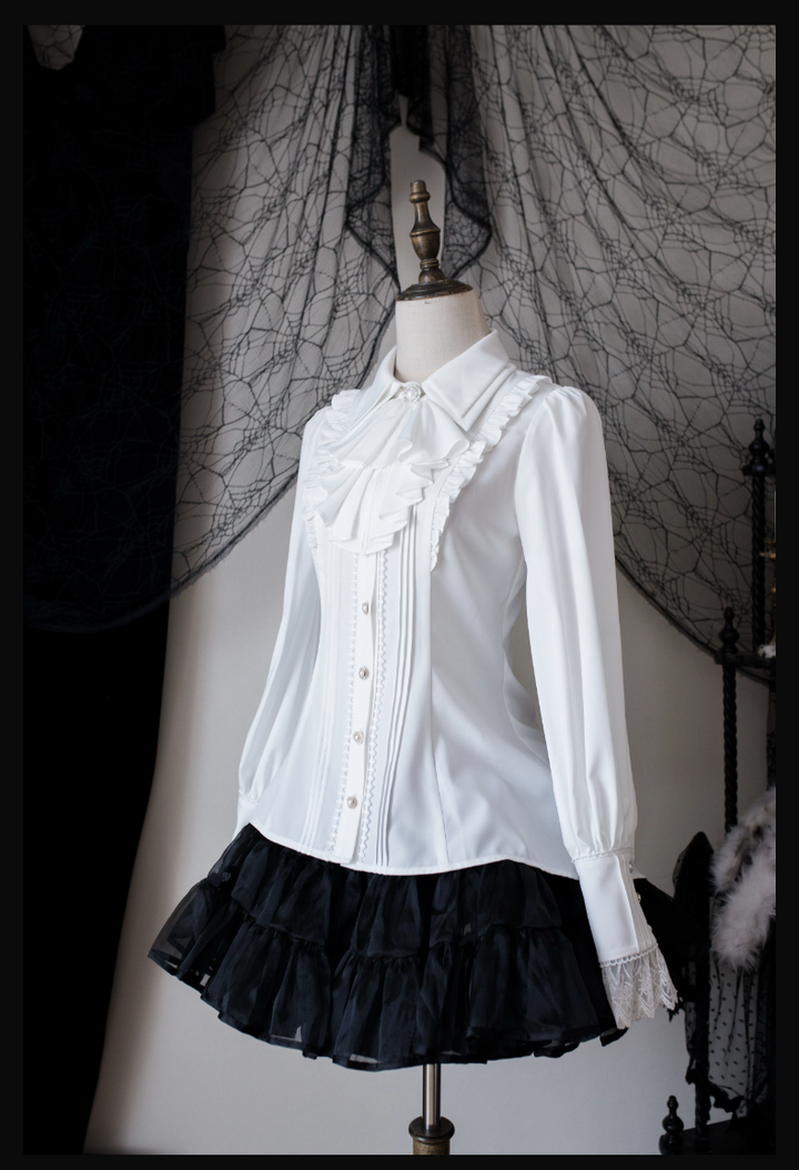 Alice in Wonderland~Love Moon Serenade~Classic Lolita Shirt Preppy Style Blouse