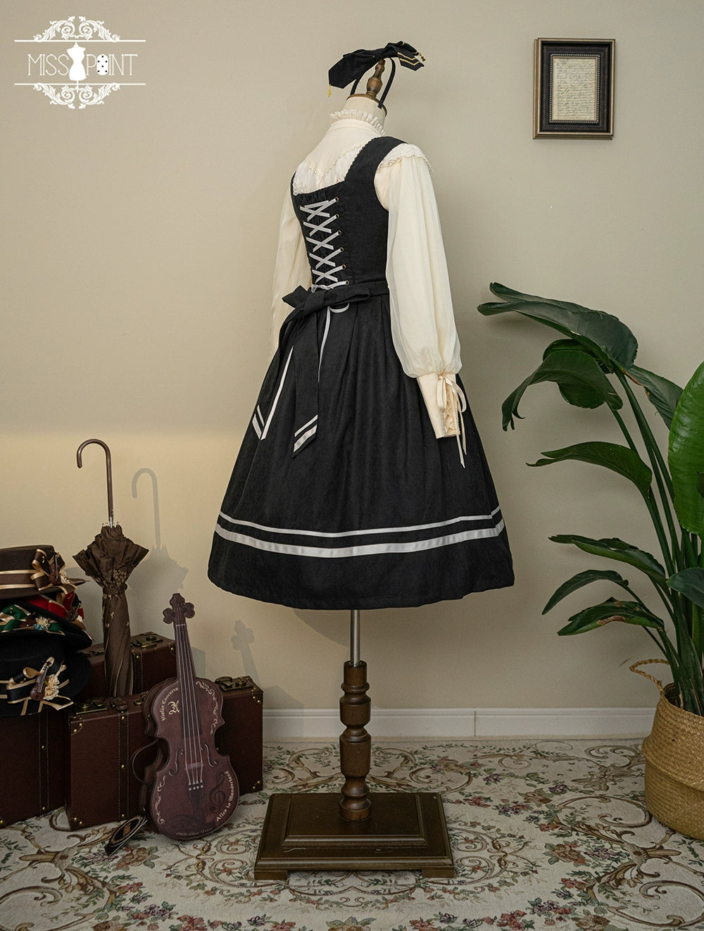 (BFM)Miss Point~Customized Lolita Jumper Dress~Elegant College Lolita JSK 32198:377522