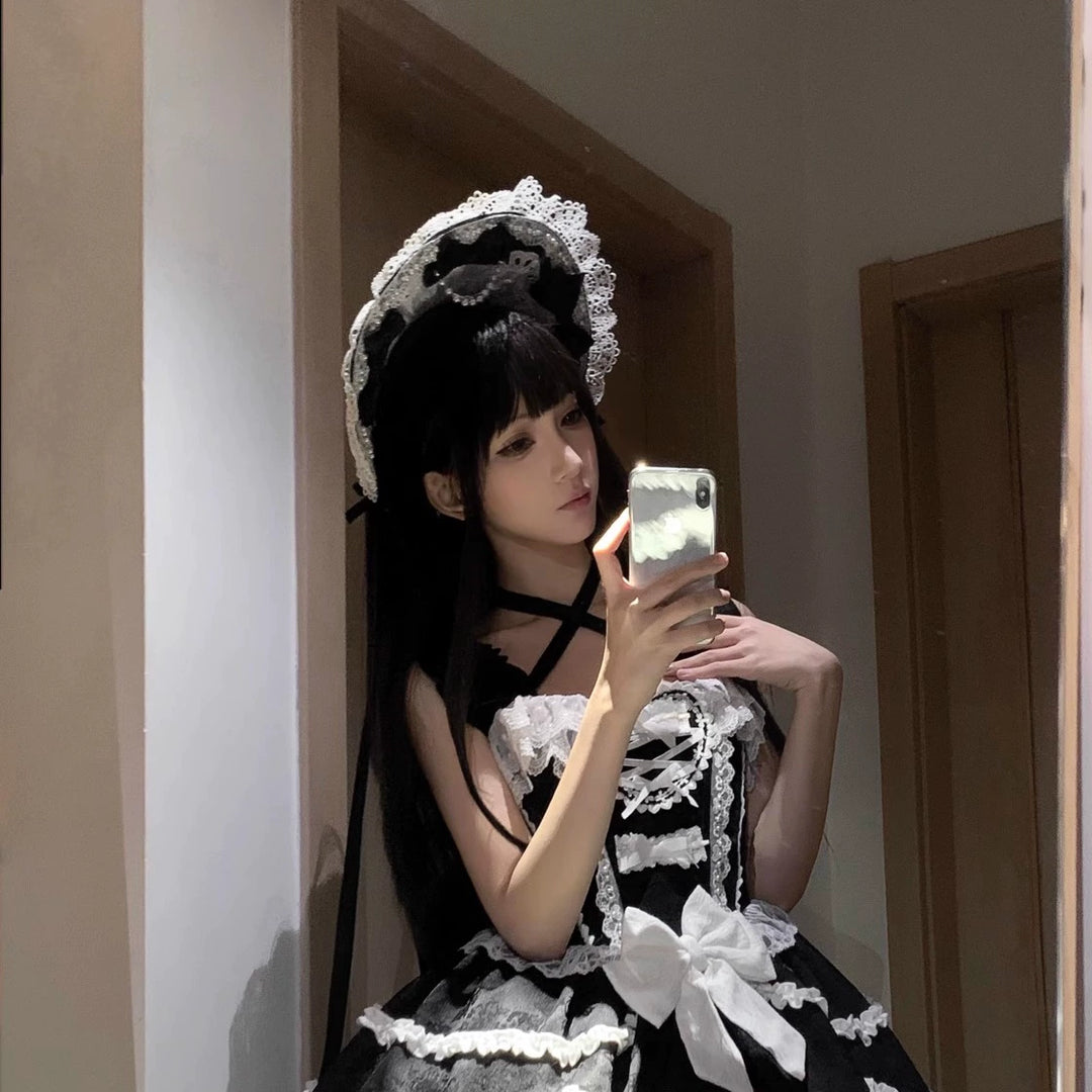 Immersive original~Belia~Old School Lolita JSK Sweet Doll Princess Dress 40586:666680