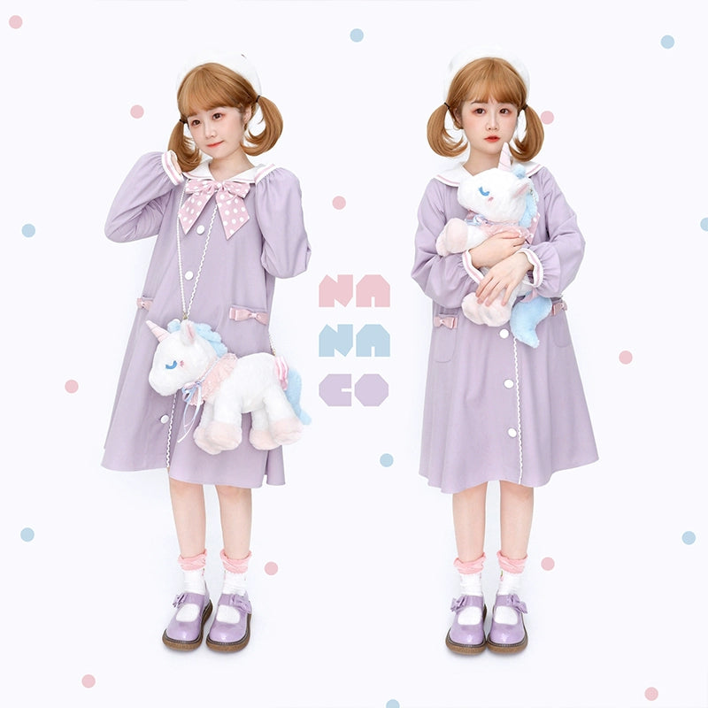NANACO - Kawaii Lolita Unicorn Messenger Bag Doll Shoulder Bag