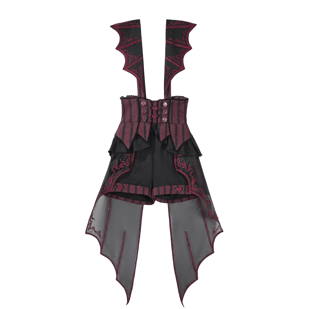 Devil's Convention - Ouji Lolita Prince Outfit Set, Bat Trailing (2XL L M S XL) 45744:860948