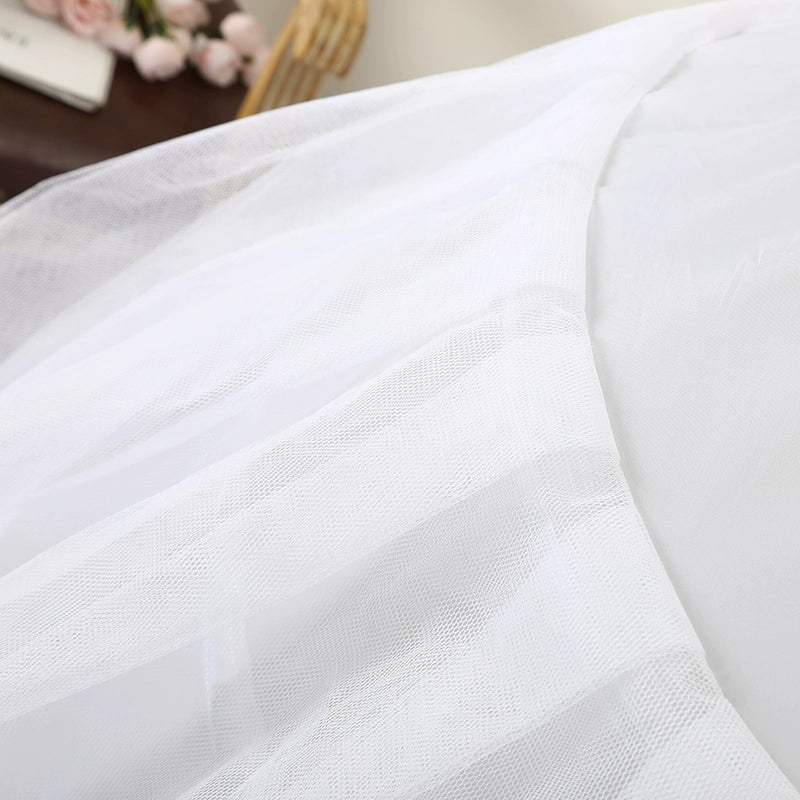 Manyiluo - Wedding Lolita High Volume Long Petticoat | 44.1" (112 CM)
