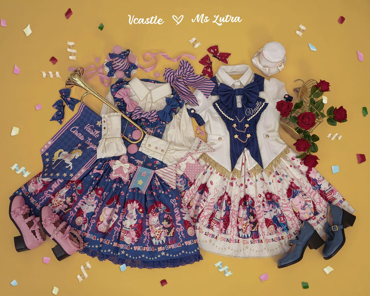 Vcastle~Circus~IP Collab Sweet Lolita Suit and Shirt