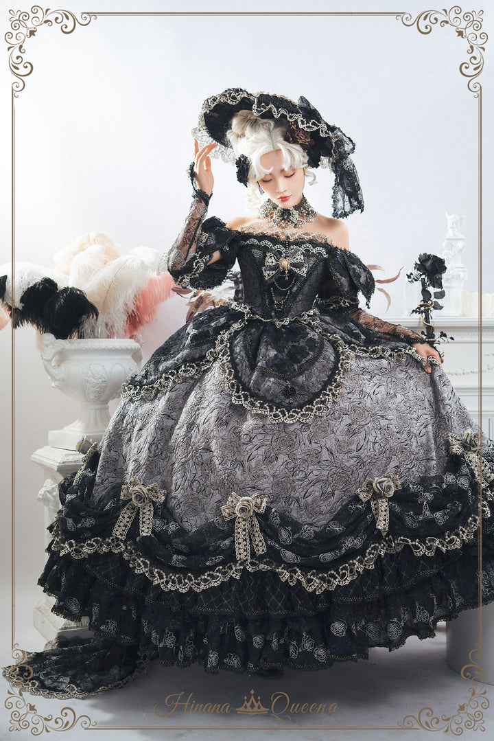 Hinana Queena~With Belle~Bridal Wedding Lolita OP Dress Available for Custom Size 41978:721610