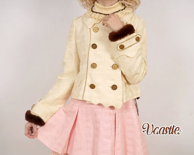 (Buy for me) Vcastle~Sweet Lolita High-neck Long Sleeve Sweater   