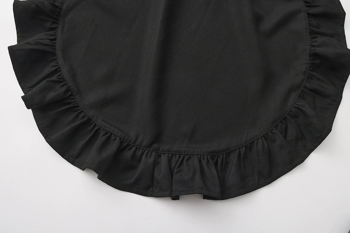 Immortal Thorn - Silent Agent - Ouji Lolita Black Vest Coat 44150:796640