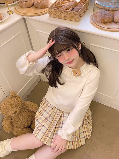 (BFM)HardCandy~Plus Size Lolita Long Sleeve Sweater Daily Lolita Knitwear   