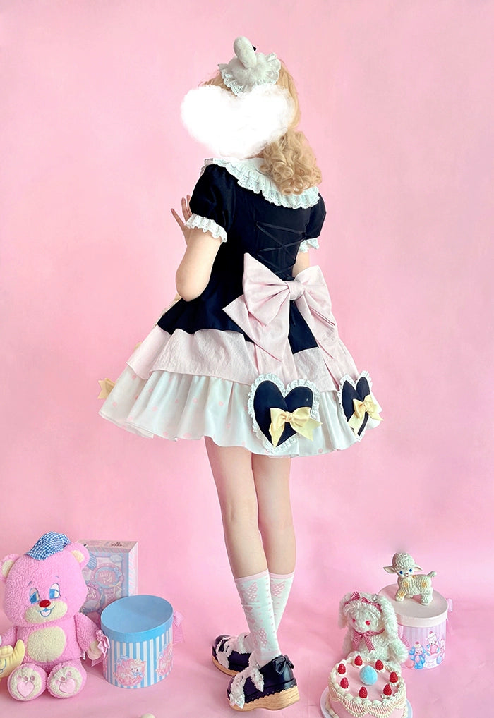 Alice Girl~Sweet Lolita Dress~Candy Cat OP Dress   