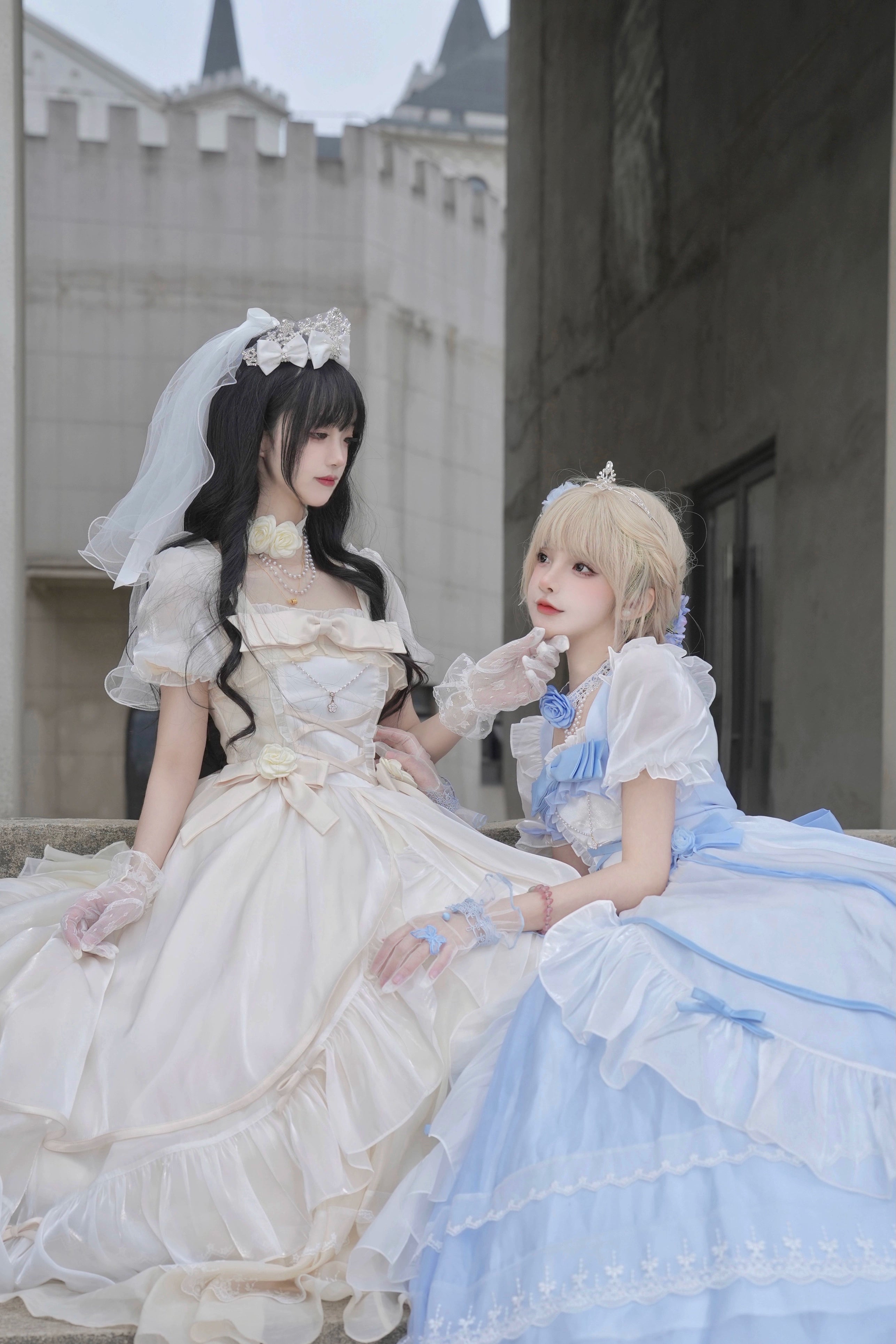 Flight Diary - Princess Lolita Dress Wedding Lolita OP and Daily Wear OP