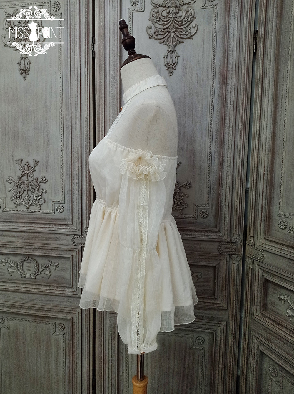 Miss Point~Dusk Bester~Egyptian Lolita Halter Attached Sleeve Blouse 17472:237224