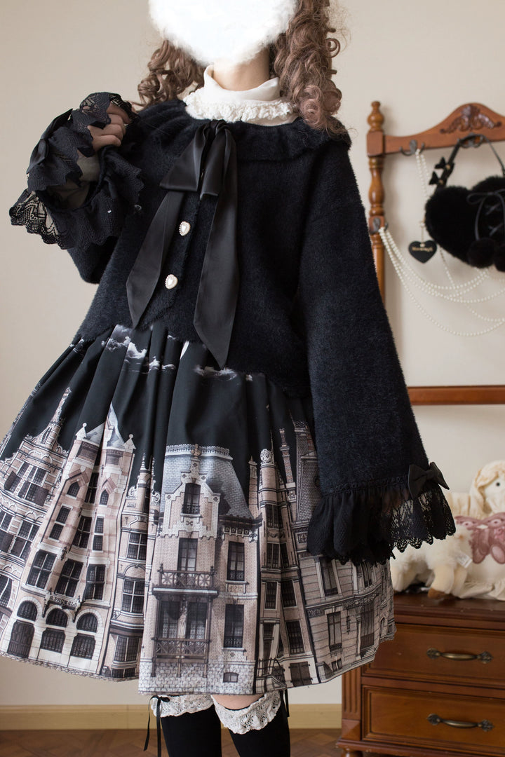 MIST~Qian's Letter~Sweet Lolita Sweater Winter Cardigan Coat