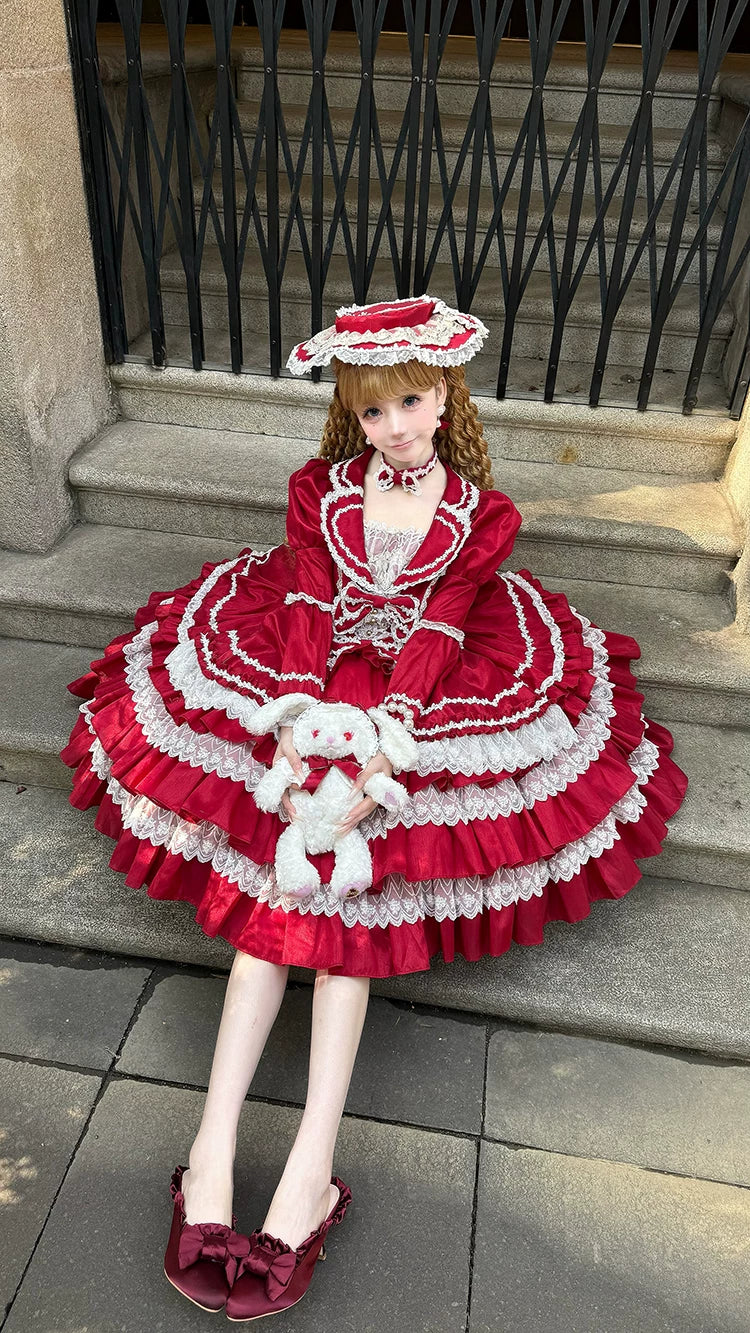 Eternal France Doll - Classic Lolita Doll-like OP Dress