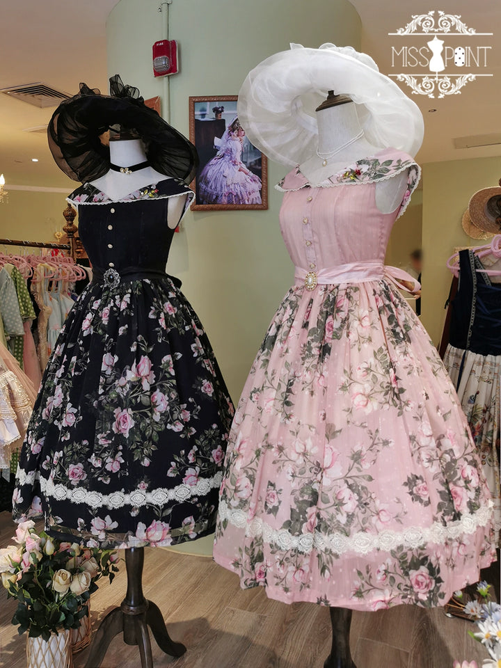 Miss Point~French Rose~Elegant Lolita JSK Dress 676:690754