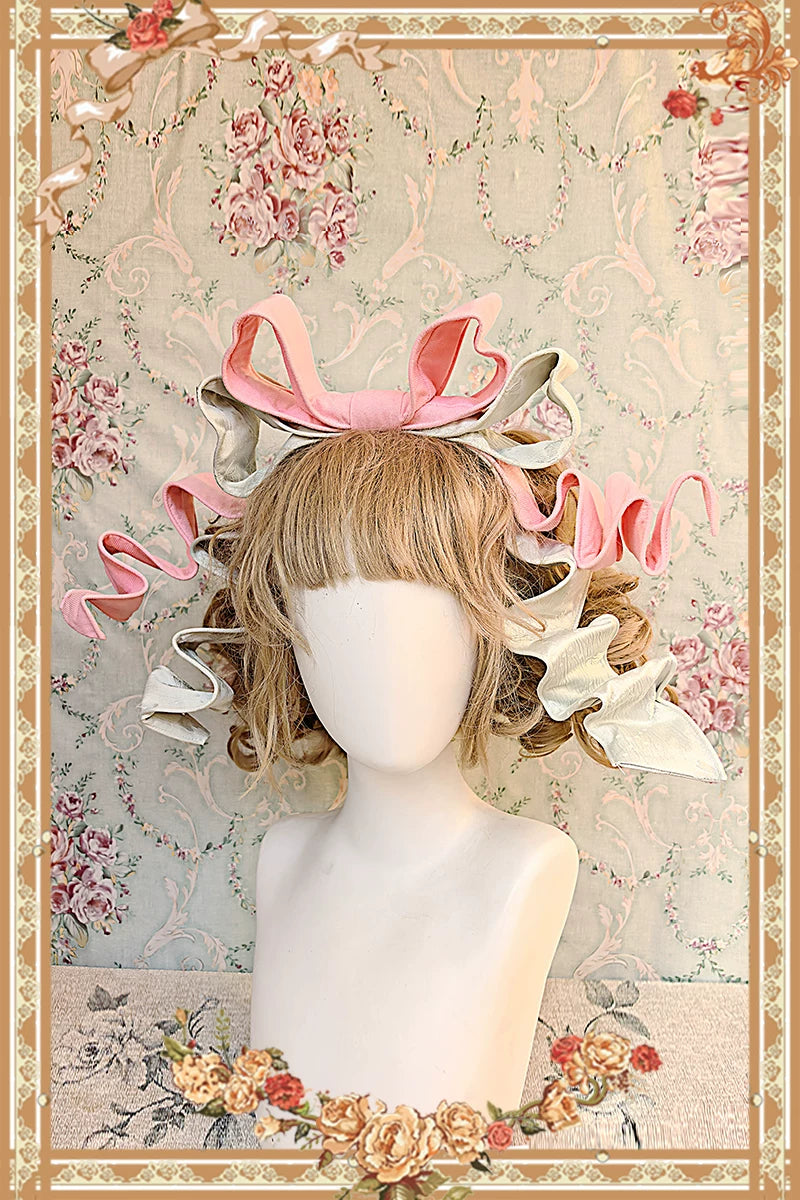 Chandelier - Old School Lolita Dress, Polka Dot, Chandelier Print (M) / L M S XL) 44388:806711