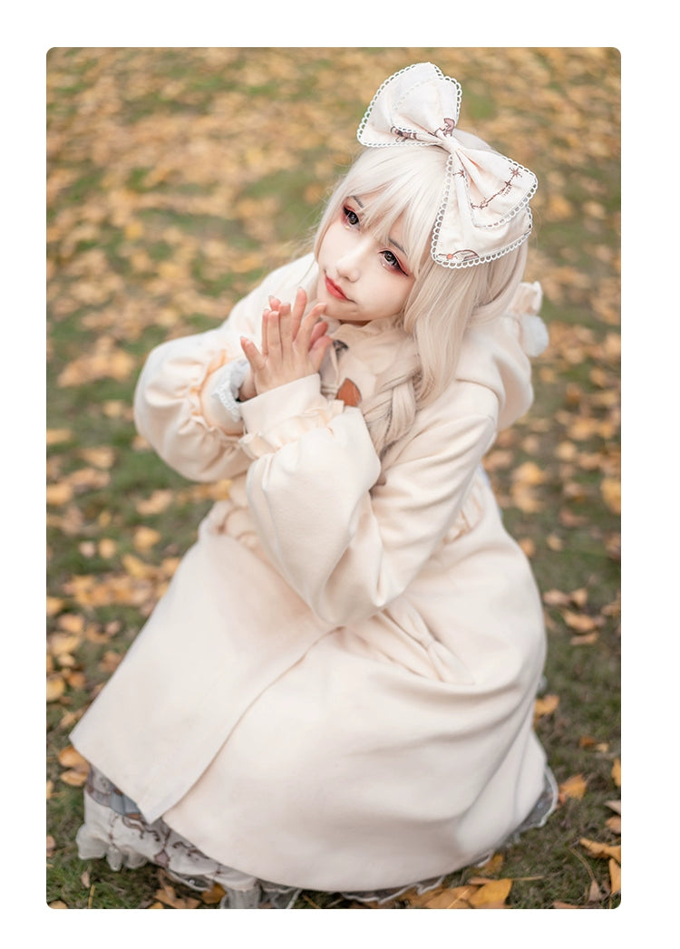 Fairy Cat~Sweet Lolita Coat Autumn and Winter Lolita Outwear   