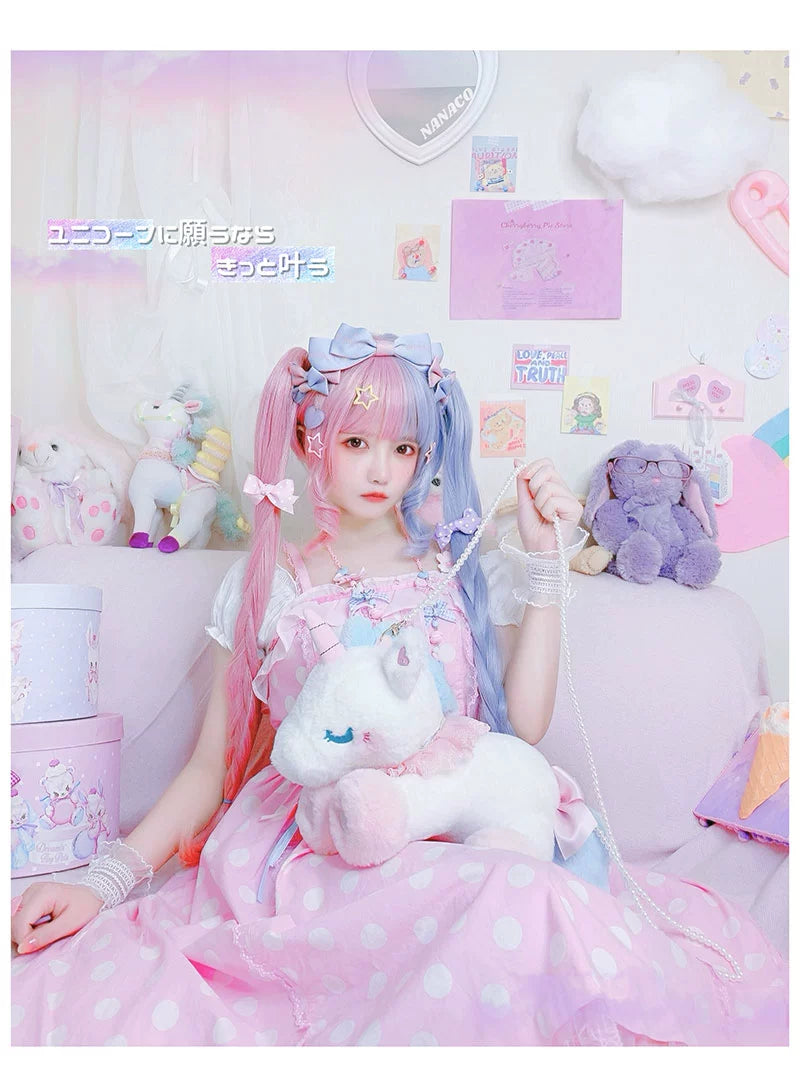 NANACO - Kawaii Lolita Unicorn Messenger Bag Doll Shoulder Bag