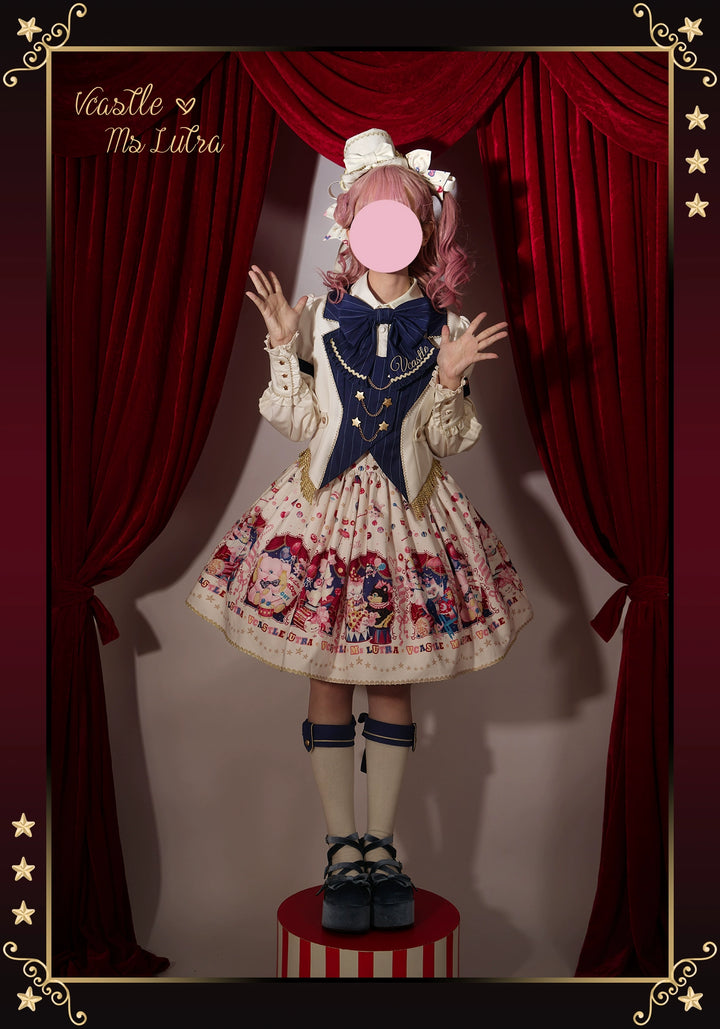 Vcastle~IP Collab Sweet Lolita Salopette and SK