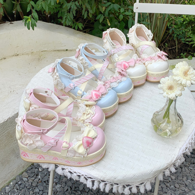 Aimee~Sweet Lolita Shoes High Platform Lolita Shoes