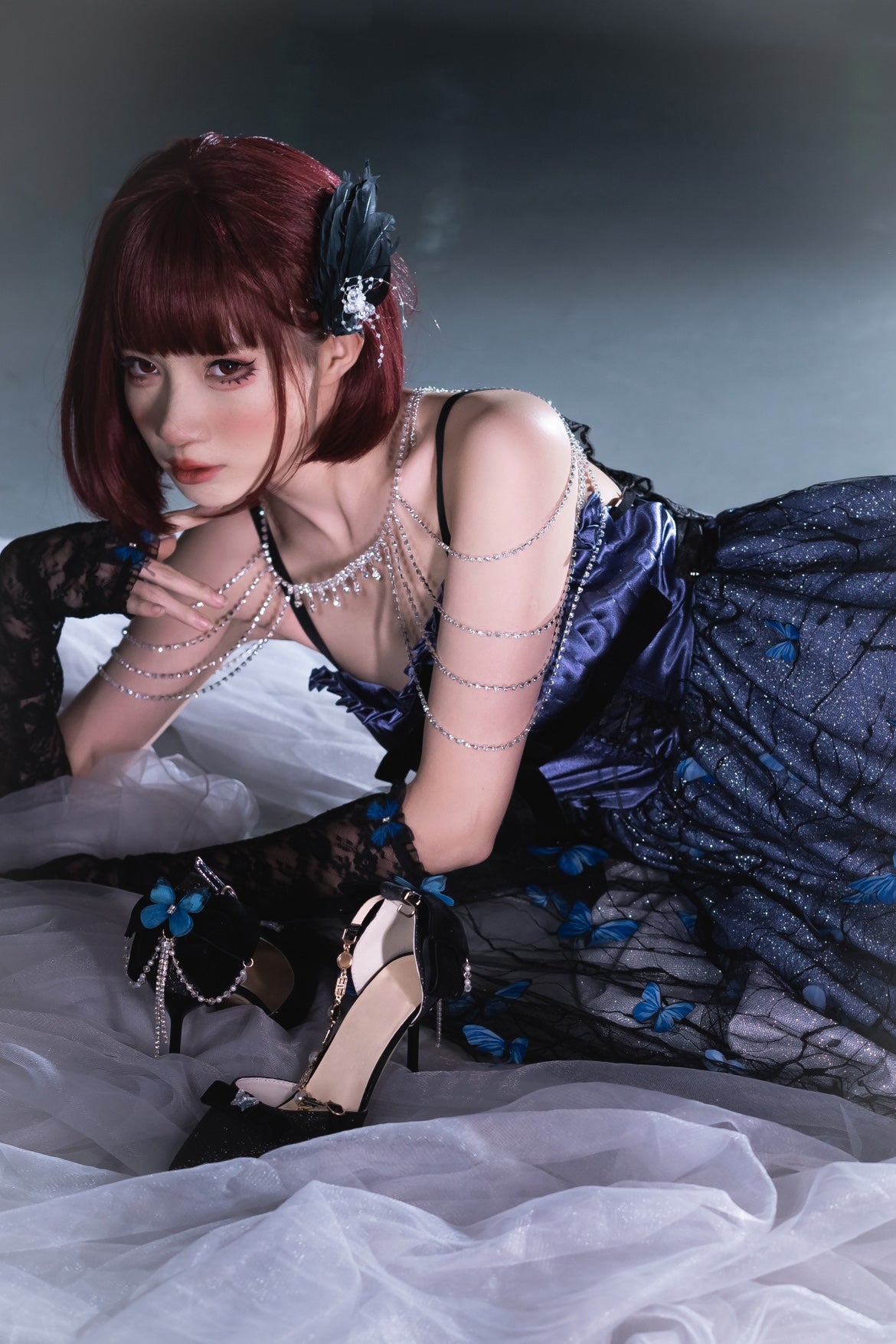 Sky Rabbit~Dream Teller~Elegant Lolita High Heel Shoes   