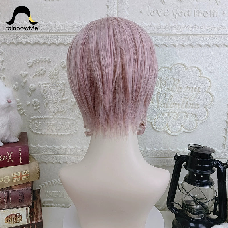 RainbowMe~Kawaii Lolita Curly Short Wig   