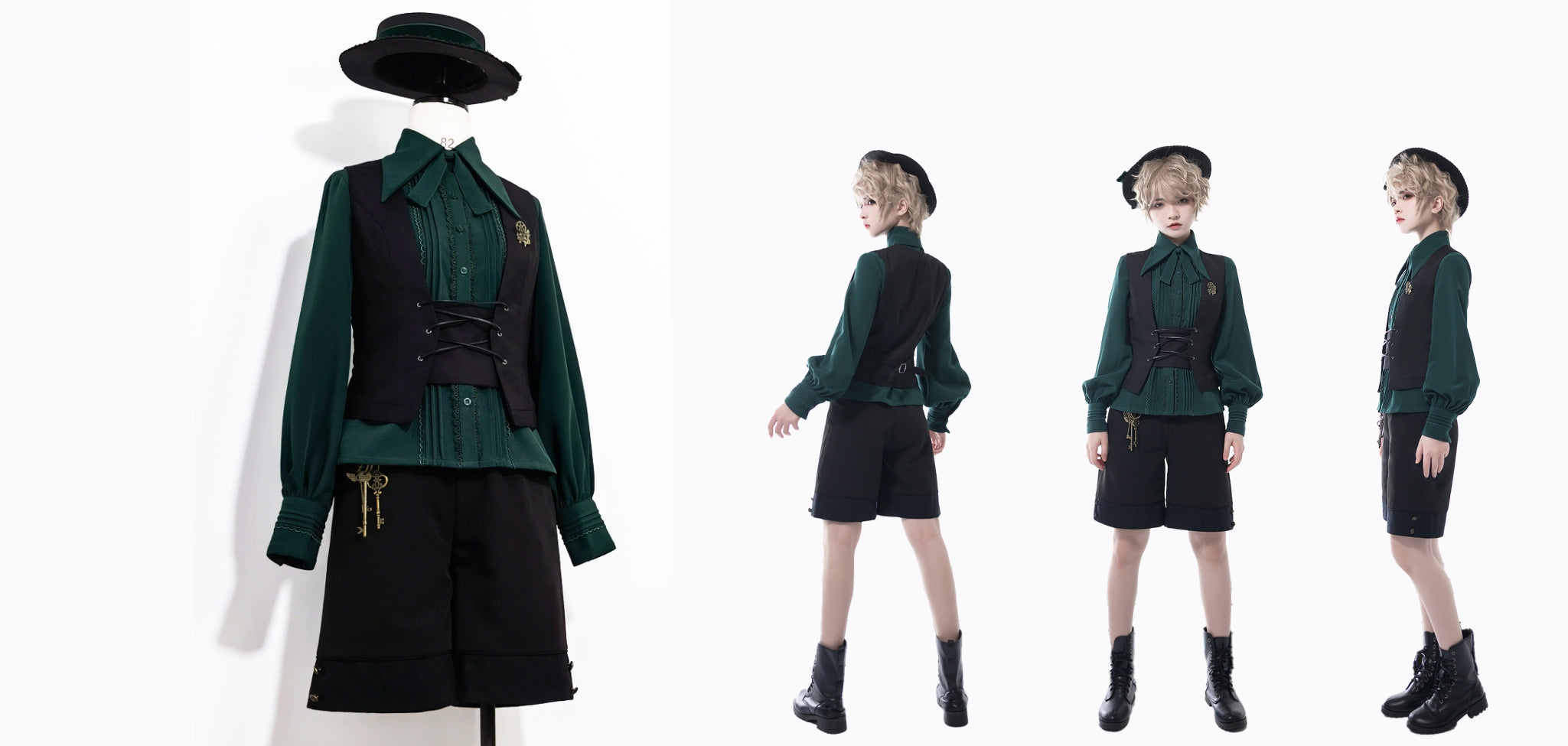 (Buy For Me) Uncle Wall Original~Rich Girl~Elegant Lolita Blouse and Skirt