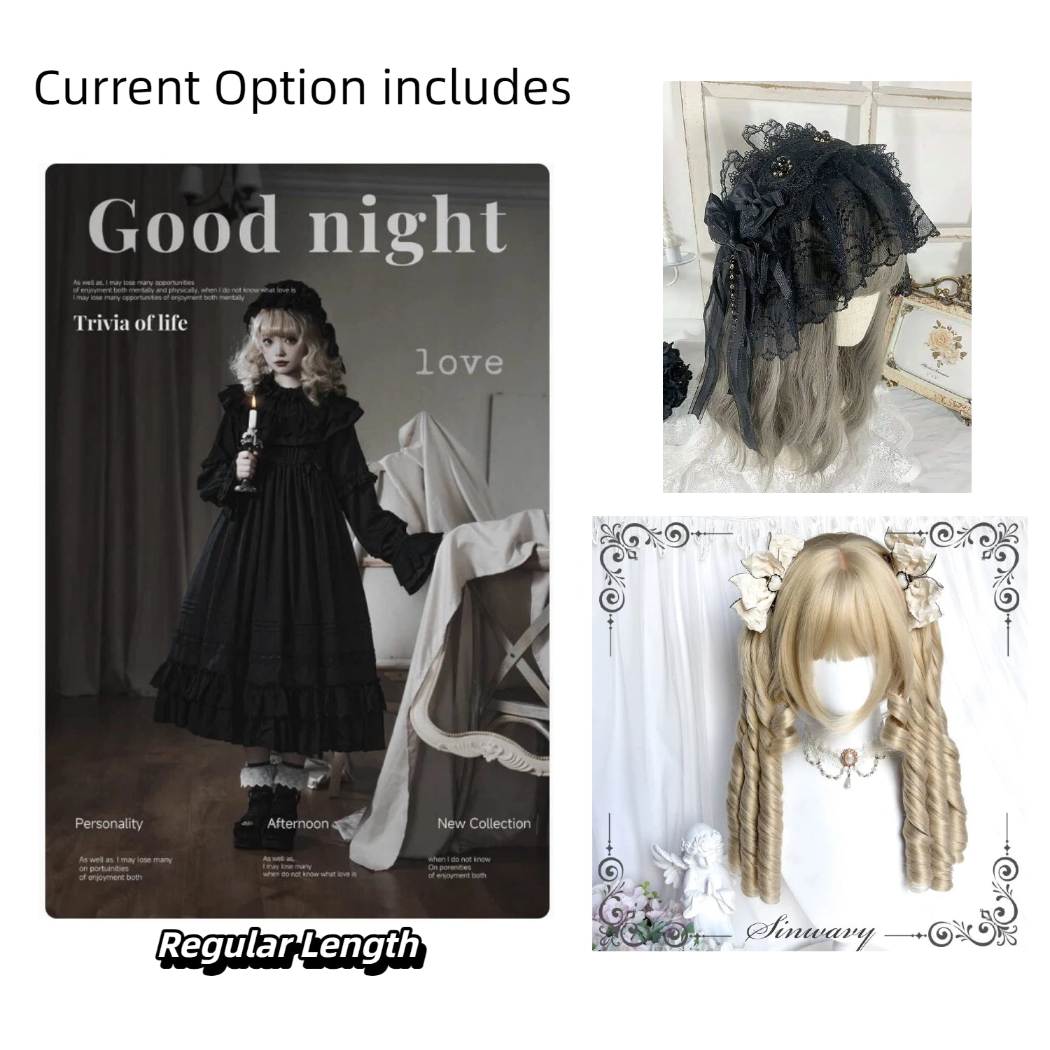 3-Piece Set - OP + Wig + Hairband | Save 15% (Use Code: Best15)