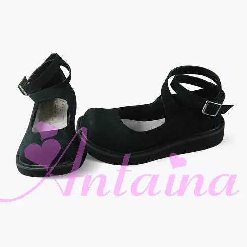 (BFM)Antaina~Punk Lolita High Platforms Shoes Lolita Ankle Strap Shoes   