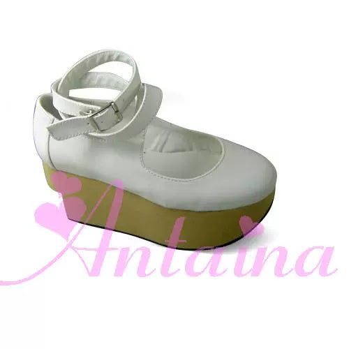 (BFM)Antaina~Punk Lolita High Platforms Shoes Lolita Ankle Strap Shoes   