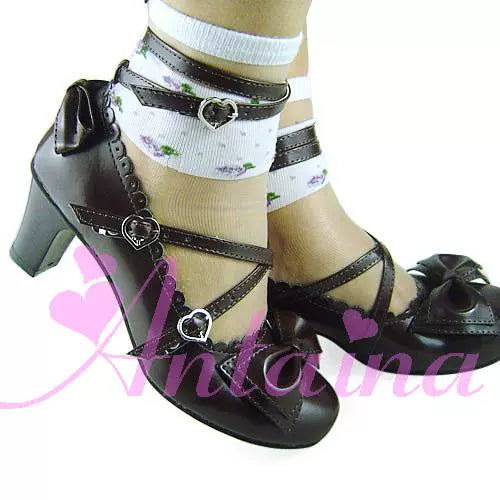 Antaina~Lolita Tea Party Heels Shoes Size 37-40 4046:573890