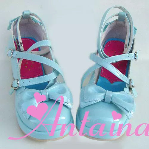 Antaina~Sweet Chunky Heels Lolita Shoes Size 41-44