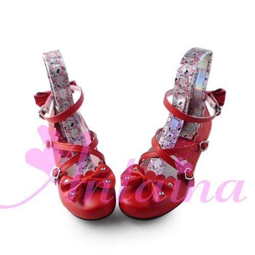 Antaina~Lolita Tea Party Heels Shoes Size 37-40 4046:573918