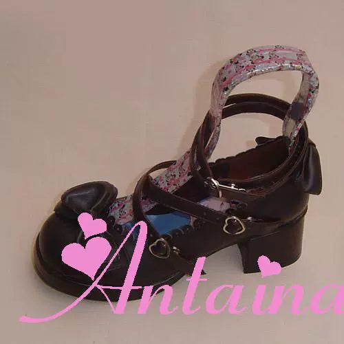 Antaina~Sweet Chunky Heels Lolita Shoes Size 37-40   