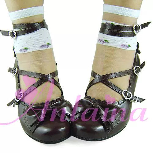 Antaina~Lolita Tea Party Heels Shoes Size 37-40 4046:573866