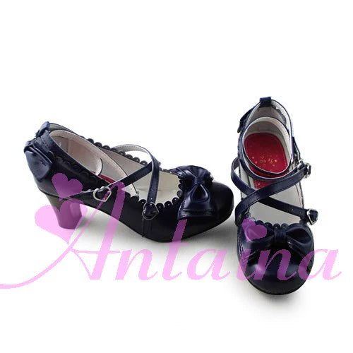 Antaina~Lolita Tea Party Heels Shoes Size 37-40 4046:573916