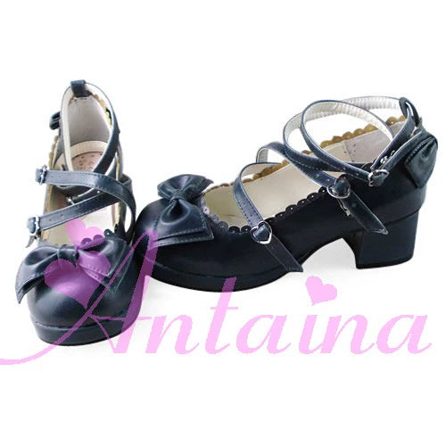 Antaina~Sweet Chunky Heels Lolita Shoes Size 41-44 4034:559256