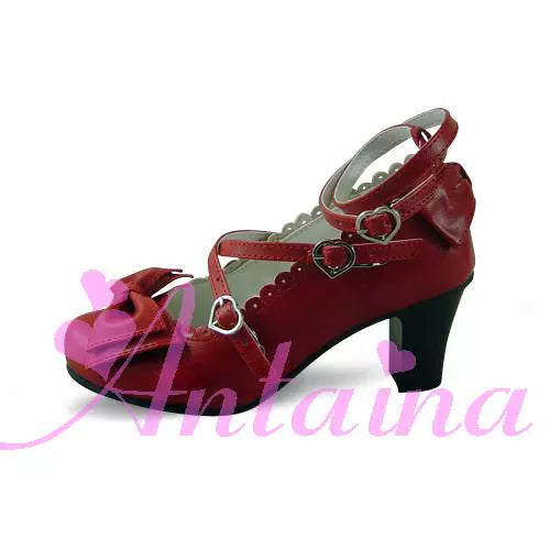 Antaina~Lolita Tea Party Heels Shoes Size 37-40 4046:573862