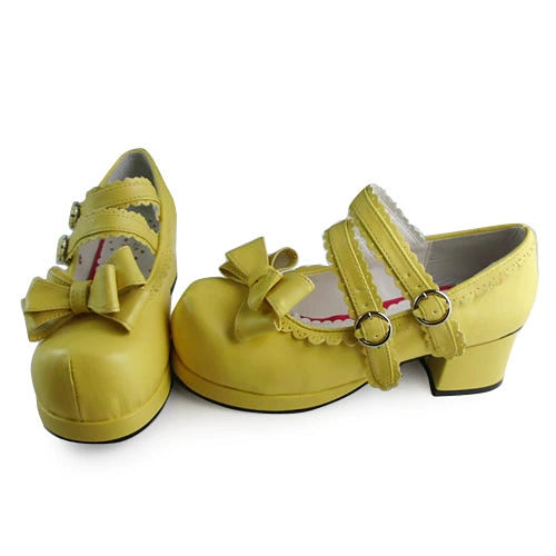 Antaina~Sweet Lolita Shoes Maid Style Lolita Shoes   