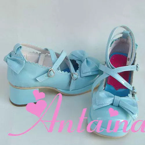 Antaina~Sweet Chunky Heels Lolita Shoes Size 41-44   