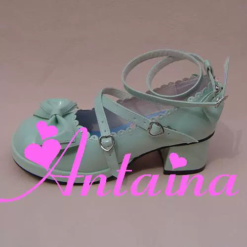 Antaina~Sweet Chunky Heels Lolita Shoes Size 41-44