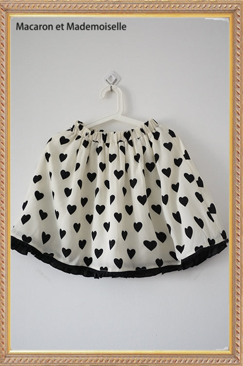 Chess Story~The Queen of Hearts~Heart-shaped Pattern Lolita Skirt   