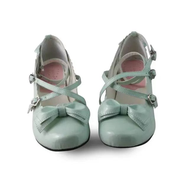 Antaina~Lolita Tea Party Heels Shoes Size 37-40 4046:573936