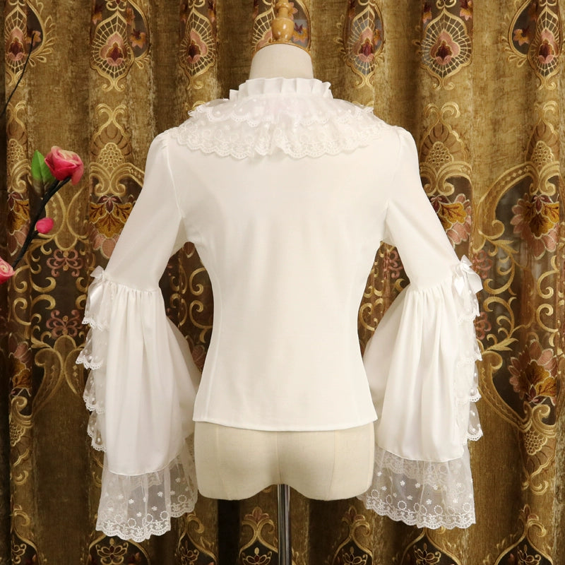 Princess Tailor Lolita~Fairy~Sweet Lolita Blouse Elegant Princess Sleeves Shirt 39916:644338