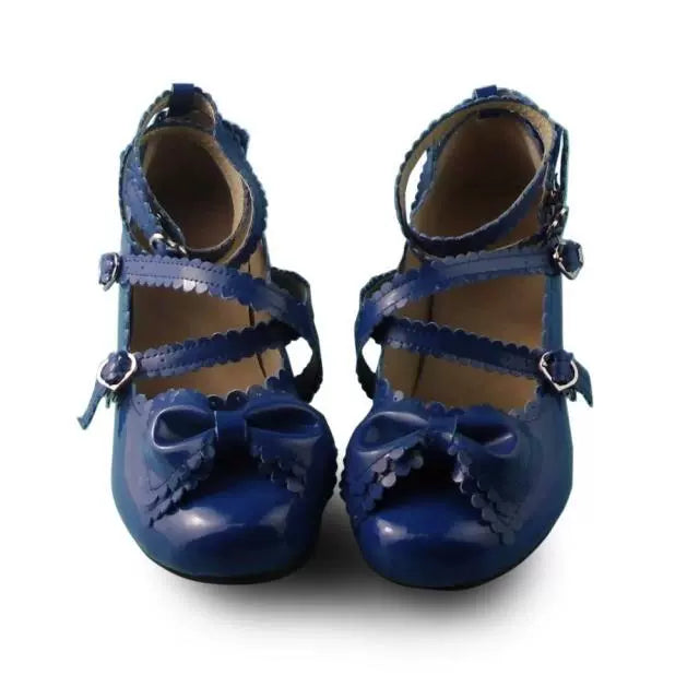 Antaina~Lolita Tea Party Heels Shoes Size 37-40 4046:573944