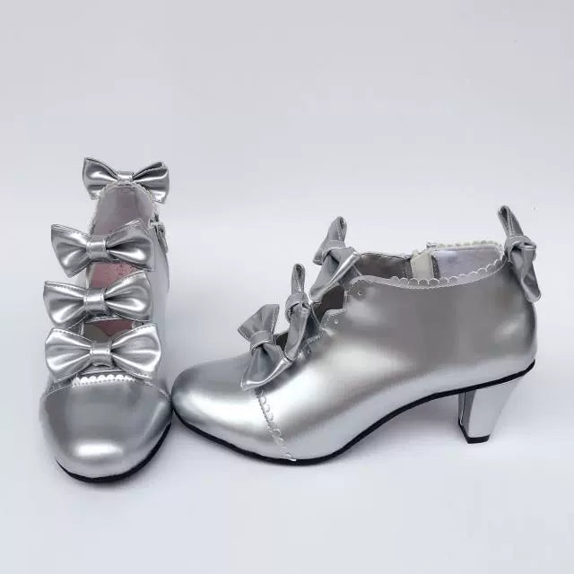 Antaina~Sweet Lolita Shoes High-Top Shoes Customized Heel Height