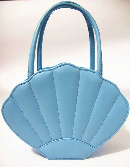 Loris~Kawaii Lolita Handbag Shell Crossbody Bag light blue  
