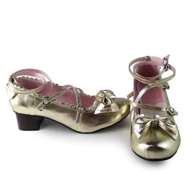 Antaina~Lolita Tea Party Heels Shoes Size 37-40 4046:573860