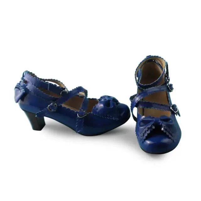 Antaina~Lolita Tea Party Heels Shoes Size 37-40 4046:573894