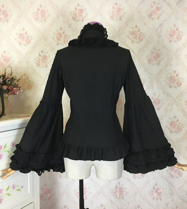 Princess tailor lolita - Hime-Sleeve Gothic Lolita Blouse, Adjustable Cuffs