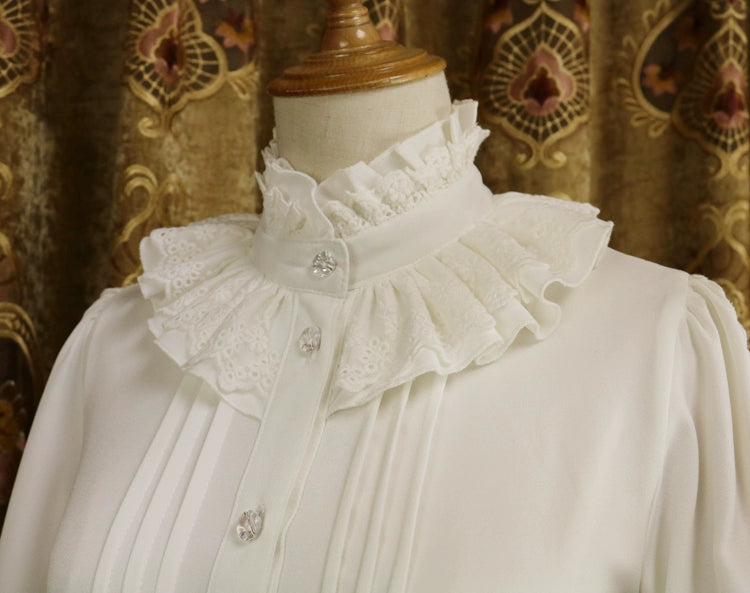 DMFS Lolita - Ever-Changing Enchantress - Classic Lolita Blouse, Tightening Hime Sleeve 44208:798647